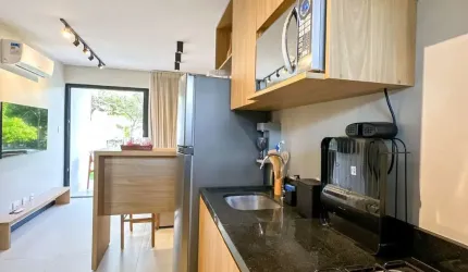 Village a venda em praia do forte com 2 quartos mobiliado e terreo no vila do lago