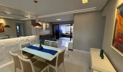 Apartamento a venda em patamares com 4 quartos vista mar no colina A