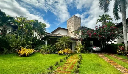 Casa a venda no condominio porto busca vida resort com 4 suites mobiliada