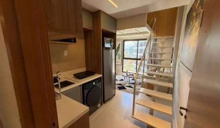 Apartamento a venda no caminho das árvores com 1 quarto e mobiliado no unique live