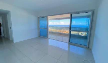 Apartamento a venda na pituba com 3 quartos nascente e vista mar