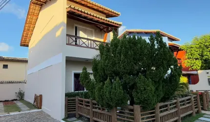 Casa a venda em condominio fechado em stella maris com 3 quartos e área gourmet