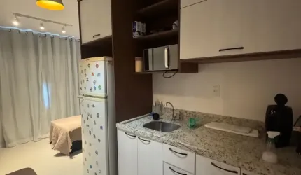 Apartamento a venda no unique caminho das arvores 1 quarto mobiliado