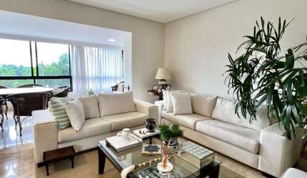 Apartamento a venda na federação com 3 suites vista mar no duque de orleans