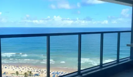 Apartamento a venda no dumare jaguaribe com planta de 3 suitse e vista mar