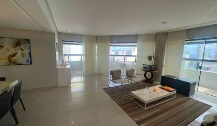 Apartamento a venda no jardim apipema com 4 suites nascente e vista mar