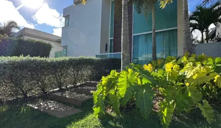 Casa a venda em alphaville 2 com 4 suites piscina area gourmet e energia solar