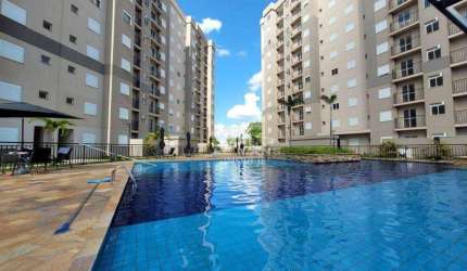 Apartamento a venda no Edifício Terras Altas Residencial, 2 quartos, 1 vaga, no bairro Terra Rica em Piracicaba – SP