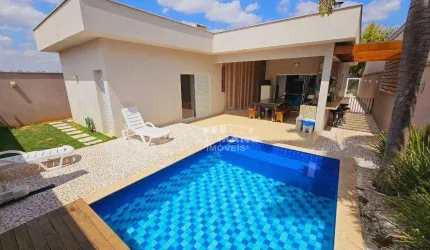 Casa em Condomínio a ve nda no Damha l, 3 quartos, 3 suítes, 4 vagas, no bairro Bongue em Piracicaba - SP