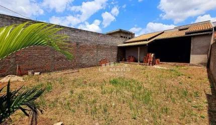 Casa em construção a venda, 2 quartos, 1 suíte, 4 vagas no bairro Terra Azul em Piracicaba - SP