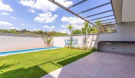 Casa em Condomínio, 4 suítes, jardim com piscina, 424m², Chácara Flora, São Paulo/SP