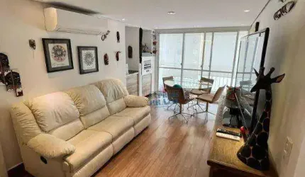 Cond. Acqualife - Super Procurado - 3 dorms sendo 1 suíte e 2 suítes americana - terraço gourmet, ar condicionado - 2 vagas - lazer de clube!