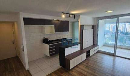 Apartamento com 2 dormitórios sendo 1 suíte, 68m², com ar-condicionado em todos os ambientes - Brooklin