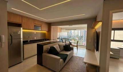 Primeira Locação! Apartamento mobiliado com 2 dormitórios, 59m² em excelente localização - Agende sua visita!!