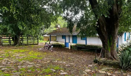 Luziania 21 alqueires. 10 km de chão. 13 divisões de pasto. Toda na aroeira e arame liso. 1 mina. Cerca de divisa toda no arame liso com 7 fio de aram