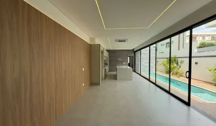 Casa de luxo em condomínio à venda em Campinas-SP, Alphaville Dom Pedro: 3 quartos, 3 suítes, 3 salas, 4 banheiros, 2 vagas, 350m².