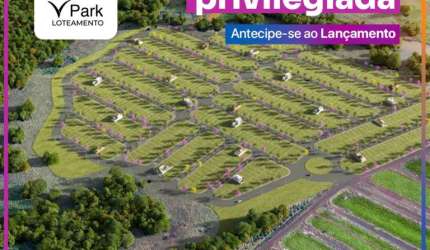 Breve Lançamento V Park Loteamento Lotes a partir de 160m2 Residenciais, Otima Localização