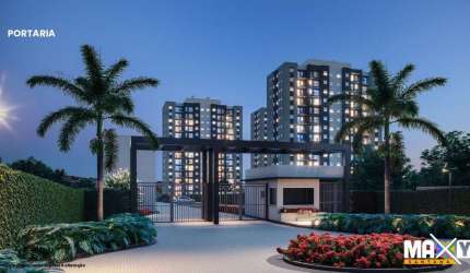MAXY SANTANA ?Apartamentos em frente ao UNASP e ao lado do Golden Park  ?Aptos com 56 m² ?2 quartos sendo 1 suíte  ?Varanda com acesso privativo pela