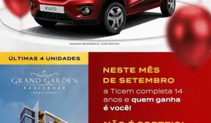 Venda de apartamento de alto padrão com 5 quartos e 4 suítes na Vila Frezzarim, Americana-SP!