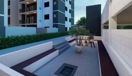 Imperdível apartamento à venda em Guaratinguetá-SP, no bairro Pedregulho: 2 quartos, 2 salas, 1 banheiro, 2 vagas e 44,83 m²!