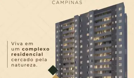 Apartamento à venda em Campinas-SP, Jardim Santa Genebra: 2 quartos, 1 suíte, 2 salas, 2 banheiros, 1 vaga, 44m².