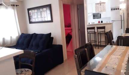 Apto 42m2 Com 2 dormitórios, possui 1 banheiro, 1 vaga de garagem, 1 sala, localizado em condomínio.  Área Total de 42,00 m², Área Privativa de 42,00