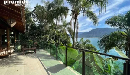 Espetacular cobertura à venda em Ubatuba-SP, bairro Lagoinha: 4 quartos, 2 suítes, 3 salas, 3 banheiros, 2 vagas de garagem, 300m²!
