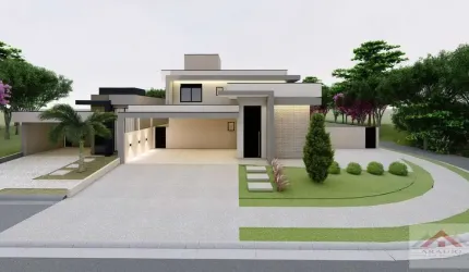 Casa a Venda, Paulínia/SP, bairro Jardim América, 3 dormitórios, 3 suítes, 6 banheiros, 4 vagas de garagem, área útil 396,28 m², terreno 574,35 m².