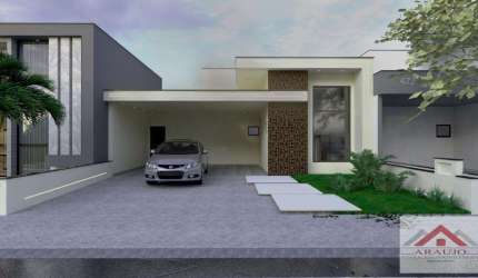 Casa a Venda, Residencial Real Park ,  3 dormitórios, 1 suíte, 4 banheiros,  sala estar e jantar, área construída 158,50 m², terreno 250,00 m²