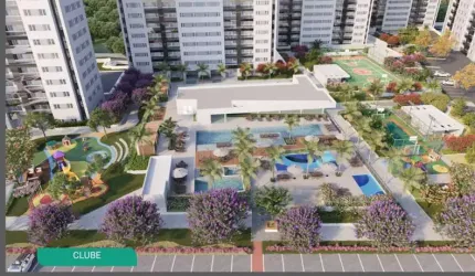 Lançamento Reserva Parque Clube Aptos 63,18 e 81,88m2 2 e 3 Dorms 1 Suíte,Banheiro, Sala, Cozinha Americana, Varandas, Portaria 24hs, PlayGround, Quad