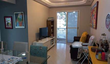 Apartamento 60m2, 2 Dormitórios, 1 Banheiro, Moveis Planejados, Varanda, Área de Lazer Completa, Ótima Localização, 1 Vaga de Garagem