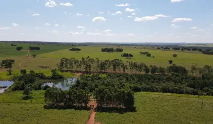 Área 55 Mil m2, Ideal Para Condomínio Logístico ou Industrias, Rico em Água com Lago, Casa Sede Simples, Fácil Acesso, Beira do Asfalto