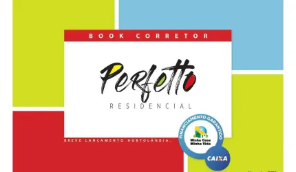 Breve Lançamento Perfetto Residencial, Apartamentos de 39,21m2 a 50,06m2, 2 Dormitórios, 1 Vaga, Área de Lazer Completa, Elevador