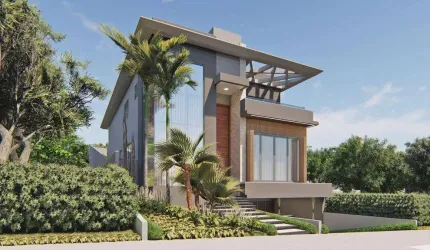 Casa Duplex 450m2, 4 Suítes sendo Uma Suíte Master, Elevador, 2 Varandas, 3 Vagas de Garagem Cobertas, Piscina, Sauna