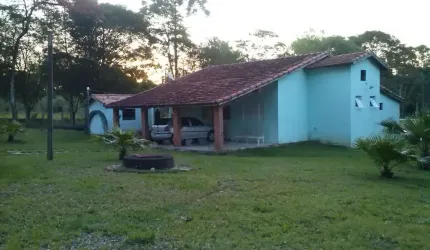 Chacara 15600m2 Plano,Muita Agua,Casa 2 Dorms,Sala,Cozinha,Banheiro,3 Vagas Cobertas,
