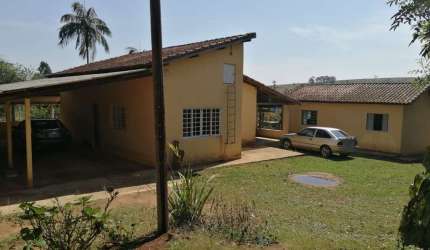 Chacara 2 Alqueires Casa 2 Dorms,Sala,Cozinha,Banheiro e + 1 Dorm,Cozinha,Banheiro na Área Externa,Fogão Lenha,Churrasqueira