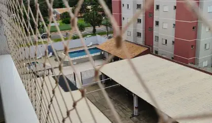 Venda de Apartamento de 3 quartos no Bairro Santa Terezinha em Paulínia-SP: 93m², suíte, sala, banheiro, vaga de garagem.