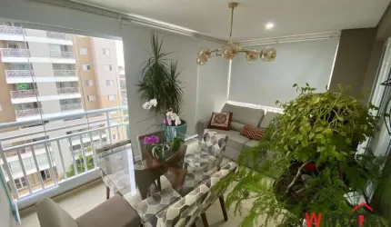 Apartamento de Luxo à Venda em Mogi das Cruzes-SP, Alto Ipiranga: 3 Quartos, 1 Suíte, 2 Salas, 3 Banheiros, 2 Vagas, 113m².