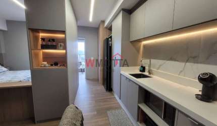 Imperdível! Apartamento studio à venda no Centro de Mogi das Cruzes-SP: 1 quarto, 1 banheiro, 1 vaga, 35m². Venha conferir!
