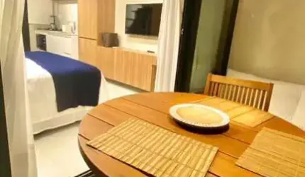 Apartamento para Venda em Mata de São João, Praia do Forte, 1 dormitório, 1 banheiro, 1 vaga