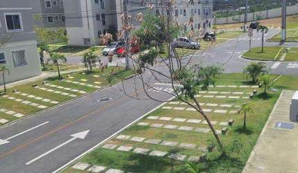Apartamento para Locação em Camaçari, Nova Abrantes (Abrantes), 2 dormitórios, 1 banheiro, 1 vaga
