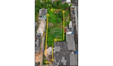TERRENO NO CONJUNTO MAGUARI COM 1098M2