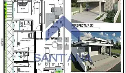 Casa em condomínio fechado com 3 quartos à venda na Avenida Luíz Gonzaga Das Neves, 1185, Caminho Novo, Tremembé por R$ 910.000