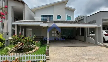 Casa em condomínio fechado com 3 quartos à venda na Rua Guimarães Rosa, 121, Castelos, Tremembé por R$ 1.500.000