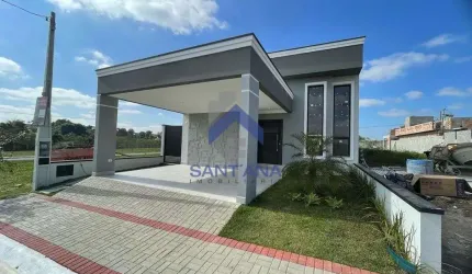Casa em condomínio fechado com 3 quartos à venda na Avenida Luíz Gonzaga Das Neves, 1185, Jardim Santana, Tremembé por R$ 826.800