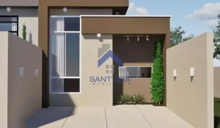 Casa com 3 quartos à venda na Terezinha dos Santos Salles, 9, Residencial Antares, Taubaté por R$ 405.000