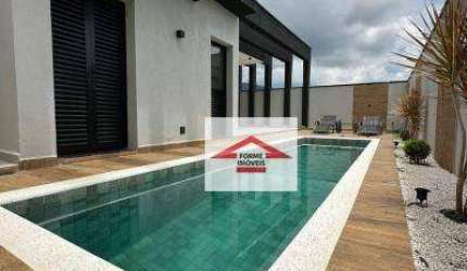 Casa com 3 suítes à venda, 225 m² por R$ 2.865.000 - no Condomínio Brisas Jundiaí no Bairro Jardim Samambaia - em Jundiaí/SP