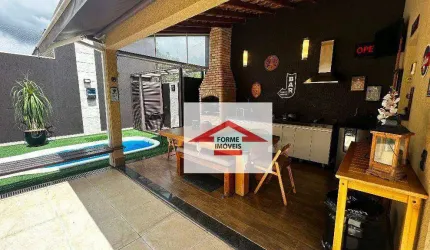 Casa com 3 dormitórios à venda no Quinta das Atírias, 201 m² por R$ 1.700.000,00 - Parque Eloy Chaves - Jundiaí/SP