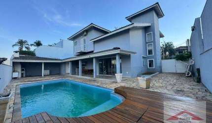Casa (Sobrado) com 350 m² à Venda por R$ 3.000.000 ou Aluguel por R$ 11.000/mêsno no Condomínio Palmeiras da Malota em Jundiaí/SP.