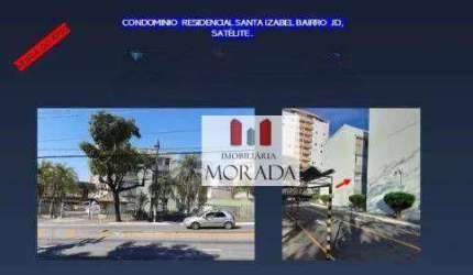 Apartamento com 2 dormitórios à venda, 50 m² por R$ 300.000,00 - Jardim Satélite - São José dos Campos/SP